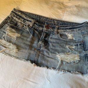 American Eagle Jean Skirt